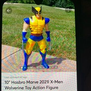 Hasbro Wolverine Action Figure see below for more.